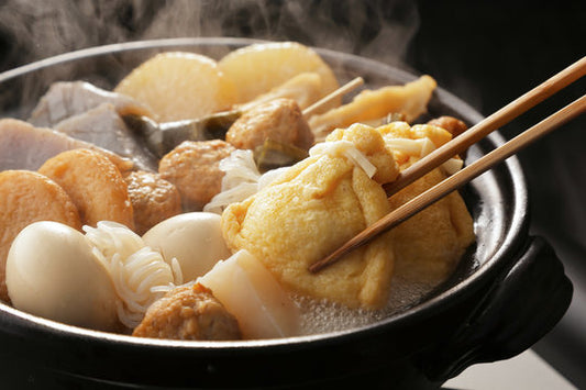 おでん屋さんの灯り、冬の食卓のぬくもり🍲