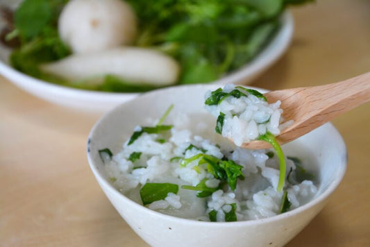 明日は七草粥！冬野菜とキムチのおいしいお話♪